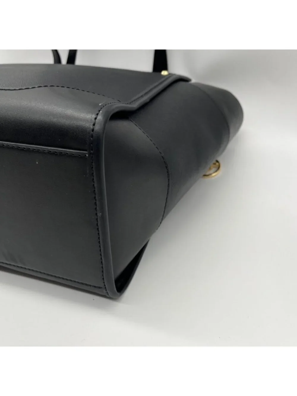 Michael Kors Black Leather Large Shoulder Bag
